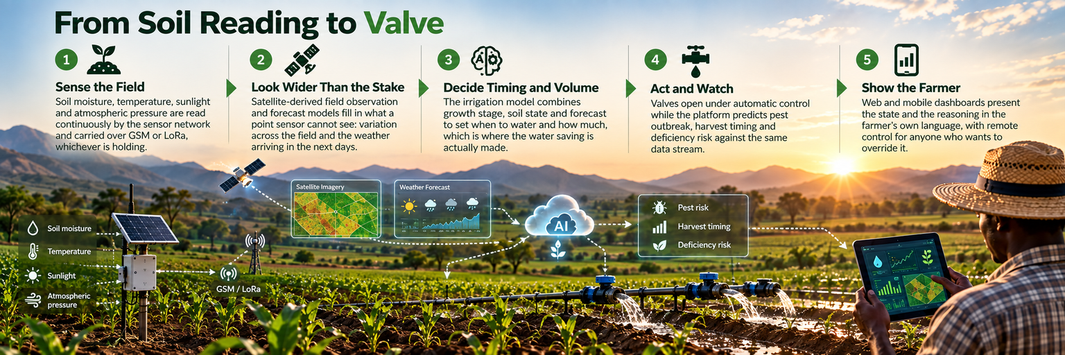 MAJI HARVEST From Soil Reading to Valve