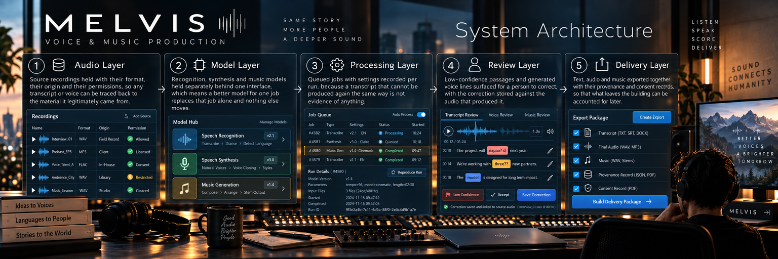 MELVIS System Architecture