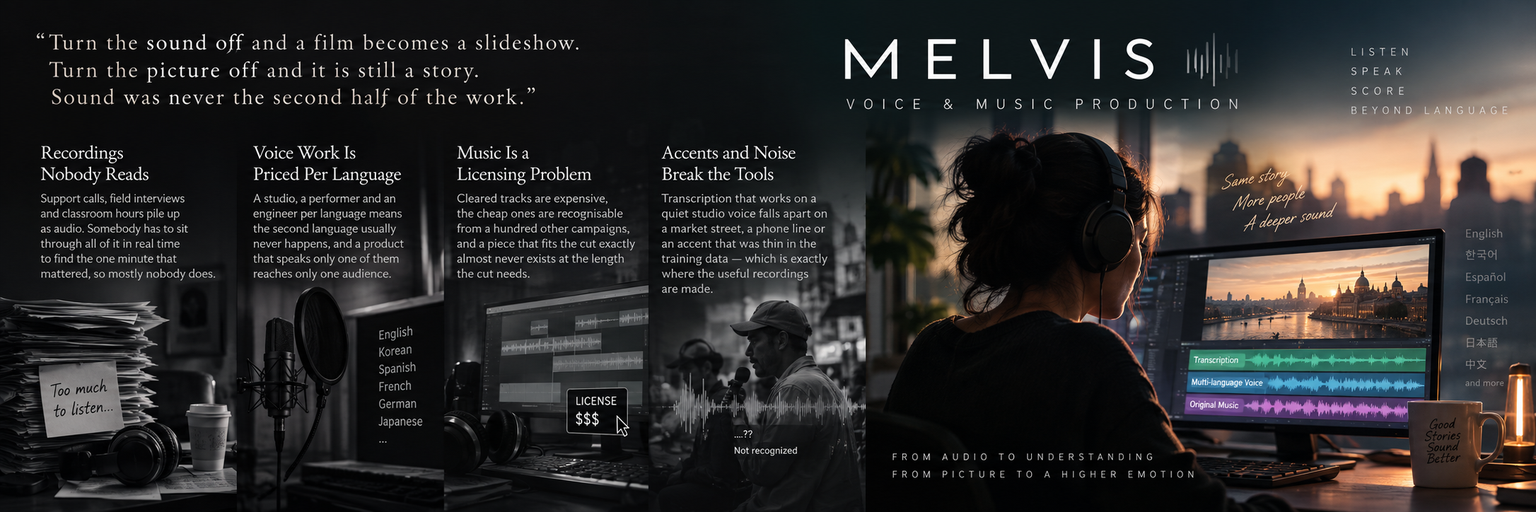 MELVIS The Half of the Work That Gets Cut