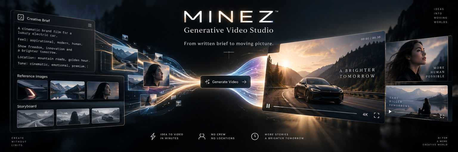 MINEZ — Generative Video Studio